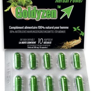 Goldyzen Herbal Power - Compléments alimentaires naturels pour hommes,