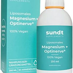 Magnésium liposomal et Optinerve® en solution liquide pour favoriser