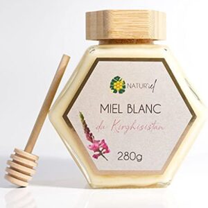 NATUR’IEL © Miel Blanc du Kirghizistan (280 grammes) – Miel de
