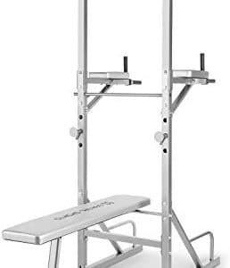 CAPITAL SPORTS Spiris - Rack à Squat Multifonction avec Banc Repliable