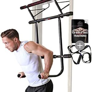 Sportstech Ensemble Unique ! Barre de Traction 4en1 Pliable KS500 pour