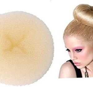 JIAHAO 1 donut à chignon extra large de taille pour cheveux épais et