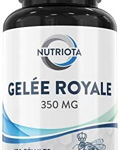 Nutriota - Gelée Royale 350 mg | 120 gélules haute-concentration | La