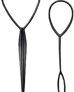 RY-EARL 2 pièces Outil de Queue de Tresse de Cheveux pour Queue de