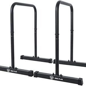 Eric Flag Barres de Dips en Acier de Haute Qualité pour la Musculation