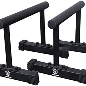 Eric Flag Parallettes - Barres Parallèles en Acier Haute Qualité