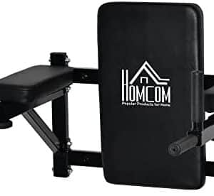HOMCOM Barre de Musculation Murale pour Pompes à la Maison