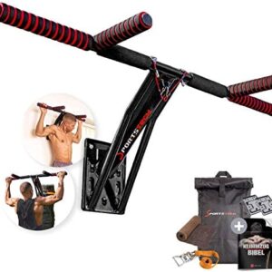 Sportstech Premium 2en1 Barre de Traction avec Dips KS700 | Montage