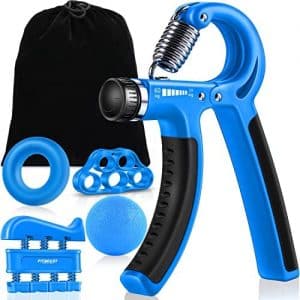 Renforcement de Préhension 5PCS avec Pince Poignee Musculation 5-60