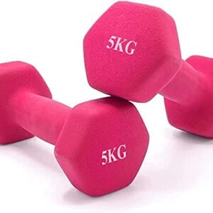 Haltères en néoprène pour gymnastique et entraînement à la maison