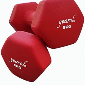 Haltères et poids Yearol ® P05 recouverts de néoprène antidérapant. 2