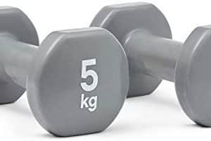 Reebok Haltères Unisex-Adult, Grey, 5KG