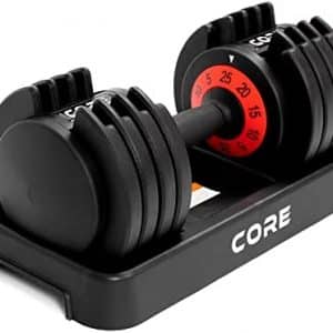 Haltère réglable Nordcore - 5 réglages différents entre 5 et 25 kg -