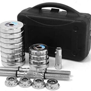 LOMJK Haltère Haltères Dumbbell Dumbbells 2 en 1 innovant Set haltère,
