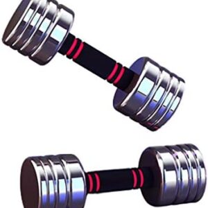 ZANZAN Les haltères Musculation Acier Pur réglable Haltères Portable