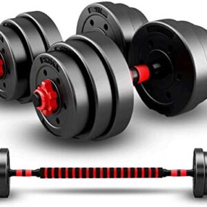 Ensemble d'haltères de 20/30/50KG avec bielle, ensemble d'haltères
