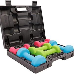Gorilla Sports ® Coffret d'haltères aérobic de 12 kg - haltères en