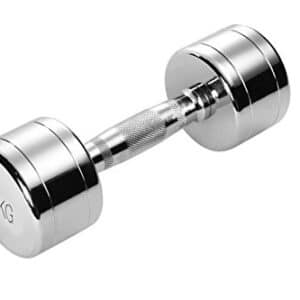 Haltère court en chrome - poids Trendy Sport - 1 pièce - 5,0 KG