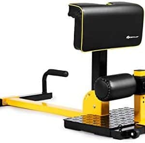 Costway Sissy Squat Machine à Squat 8 en 1 Appareil de Musculation en