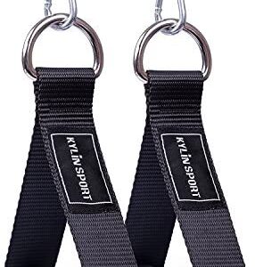 KYLIN SPORT 2 PCS de Poignées de Résistance Poignée de Tirage