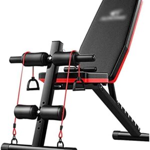 Samnuerly Bancs de Musculation Standard Banc d'haltères équipement de