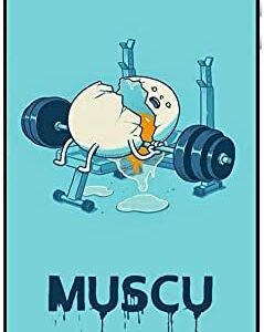 Coque pour IPHONE 5/5S et IPHONE SE.2016 Oeuf Fait de la muscu -