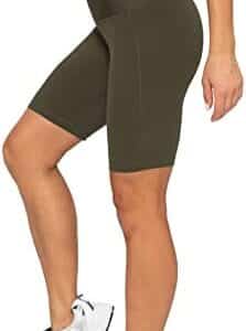 LAPASA Short de Yoga Femme Legging Court Sport Cycliste Fitness Gym