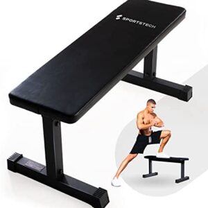 SPORTSTECH Banc de musculation sport à domicile |Équipement fitness à