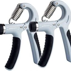 Fezf 2PCS Hand Grip,Ajustable Poignee Musculation Avant Bras Main