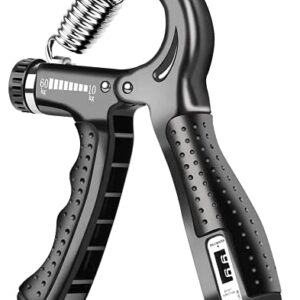 Mallez 2PCS Hand Grip, Muscleur de Main avec Comptage, 10-60 KG