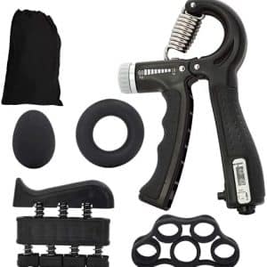 ZITFRI Kit Musculation Main 5Pcs Muscle Avant Bras Poignet