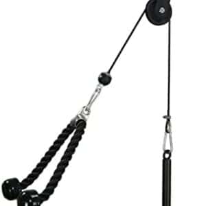 LFJ Cable Poulie Musculation Tirage LAT Pulldown Machine Systeme Kit