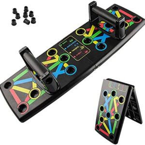 NOBRANDED Planche de Musculation, Push Up Board Multifonctionnel 14 en