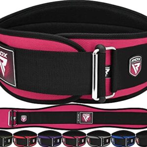 RDX Ceinture de Musculation, 6” Incurvée Rembourré Support Dos