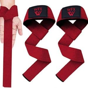 Sangles de levage de poids avec support de poignet rembourré en