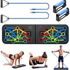 Unipampa Push up Board Pliable, 23 en 1 Planche de Musculation,