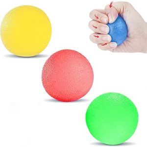 Balles d'exercice pour Les Mains, Balle de Force de Main en Silicone,