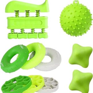 Étirement des doigts, Hand grip musculation, 3 niveaux de résistance,