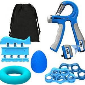 MoKo Kit d'Entraînement Muscleurs de Main, 6 PCS Set d'Exerciseur