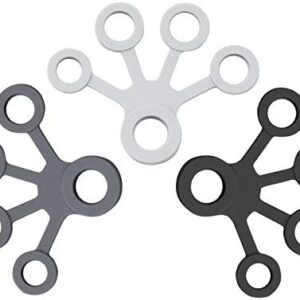 NATEE 3pcs Silicone Doigt Châssis à la Main Bandes de Résistance à la