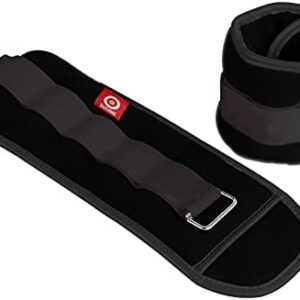 Ducomi Jacobs Poids Cheville Gym, Poids Réglable Cheville Fitness,