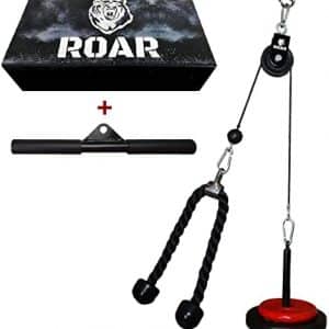 Roar® Poulie Musculation Tirage Corde Musculation Poulie Musculation
