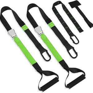Sangle de Suspension, Sangle Fitness Kit pour Musculation, Kit