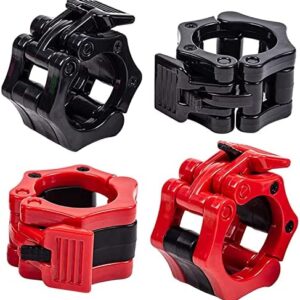 KARLOR 4 Pièces 30 mmVerrouillage à Haltères, Bague de Serrage Clips