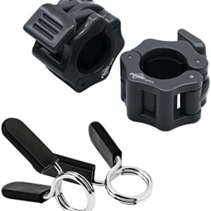 POUDI SPORT 2 bagues/Colliers de Serrage + 2 de Pinces à Ressort pour