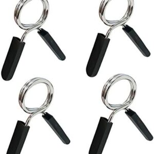 Vockvic Colliers à Pince à Ressort, 4 Pcs 28mm Pinces à Haltères Poids