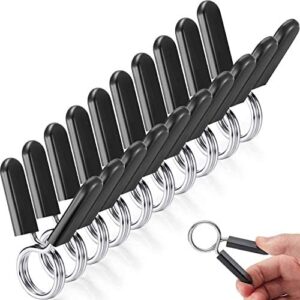 Zliger 10 Pièces Pinces à Ressort à Haltères Fermoirs Colliers