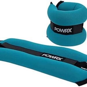 POWRX Poids de Cheville /Sangles de Poignet - Idéal pour COURIR,