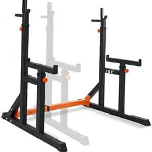 ISE Supports Réglable de Rack Squat Multifonction Barbell, Rack