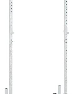 Klarfit HR 1100 Station haltères Demi-Rack - 2 Crochets Barre de